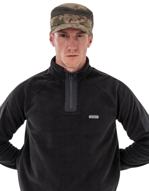 Combat Tactical Fileli Şapka - P.Kamuflaj