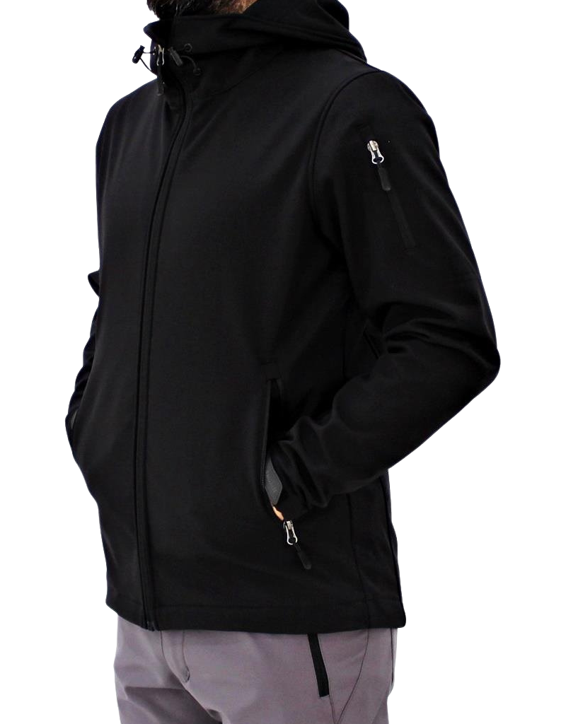 Mudwill Trail Softshell Mont Ceket – Siyah | Rüzgar Geçirmez & Suya Dayanıklı Outdoor Ceket