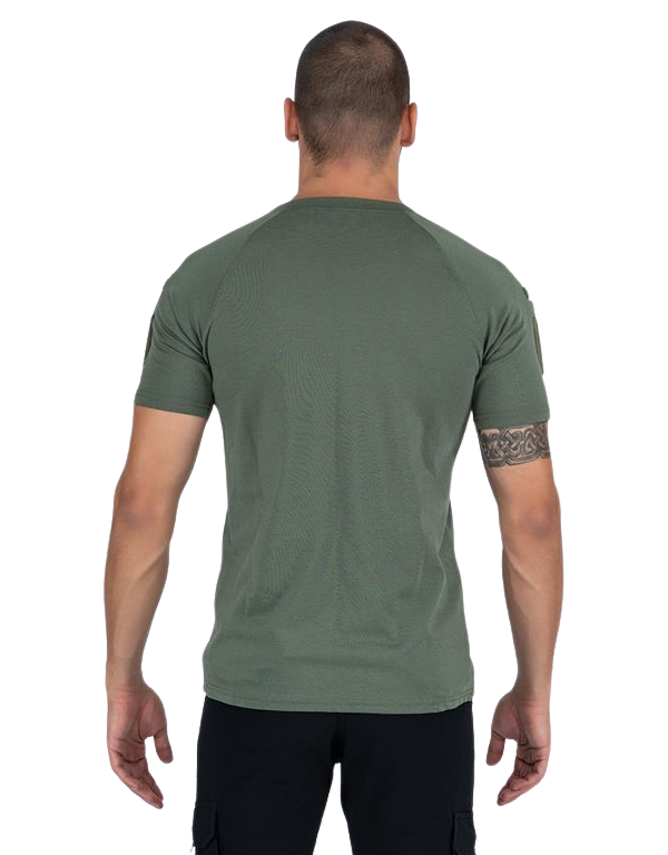 Combat Tactical T-Shirt Kısa Kol - Haki