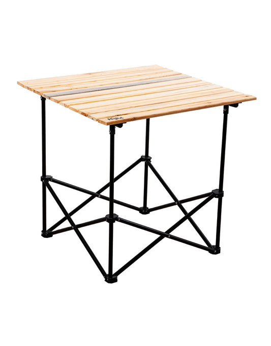 Argeus Ahşap Katlanır Akordeon Kamp Masası