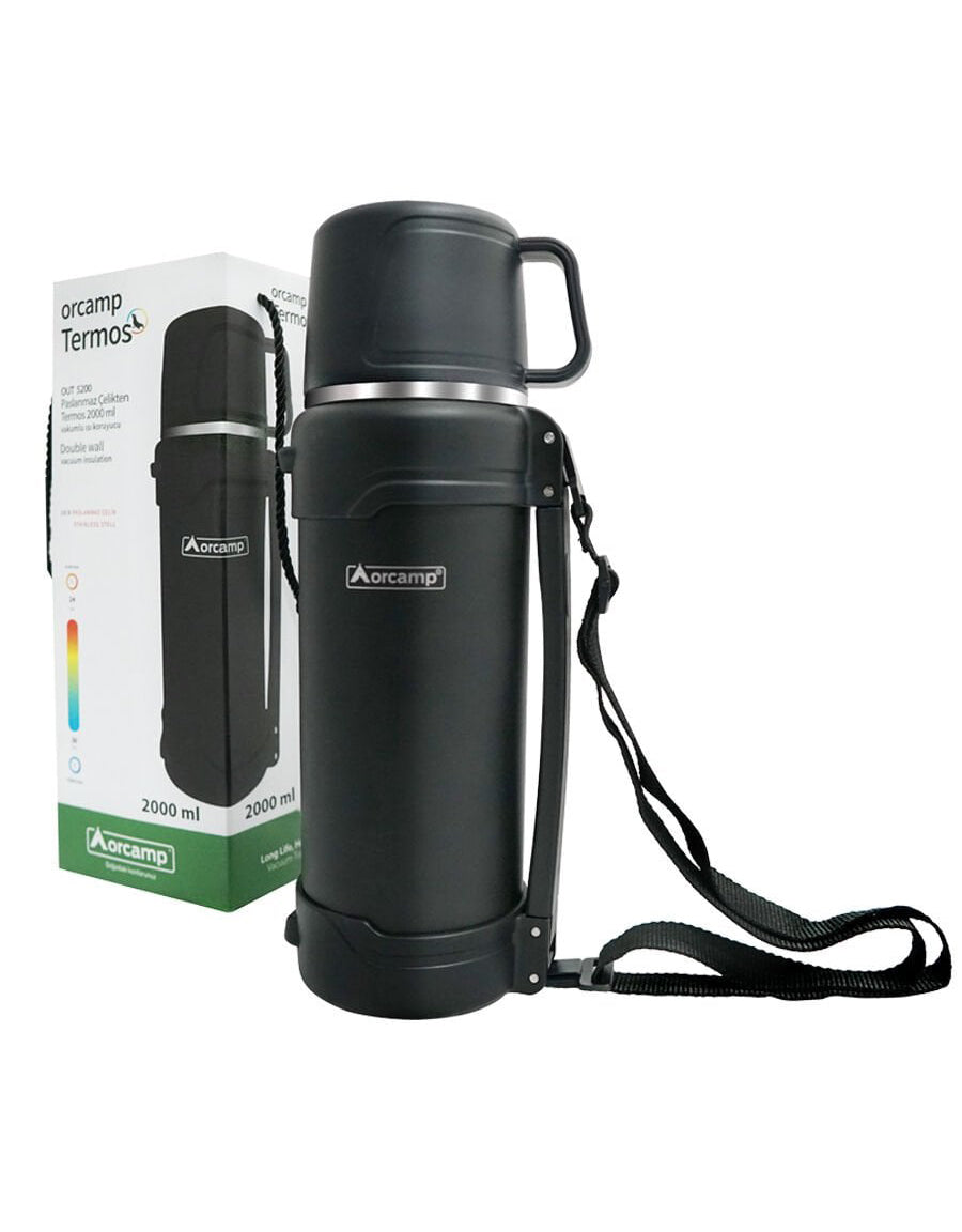 Orcamp Çelik Termos 2000 Ml
