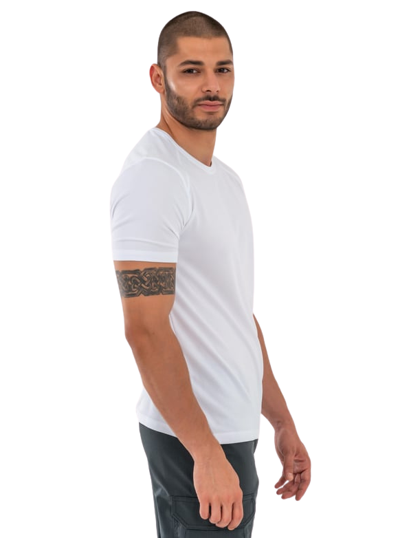 Combat Outdoor Sporcu T-Shirt - Beyaz
