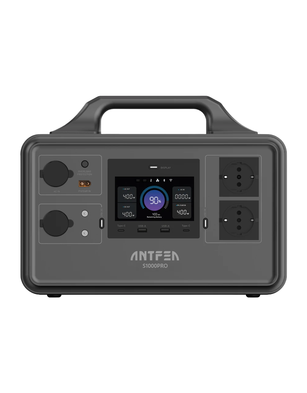Antfea S1000Pro Taşınabilir Güç Kaynağı – 1200W | 1030Wh LiFePO₄ Batarya