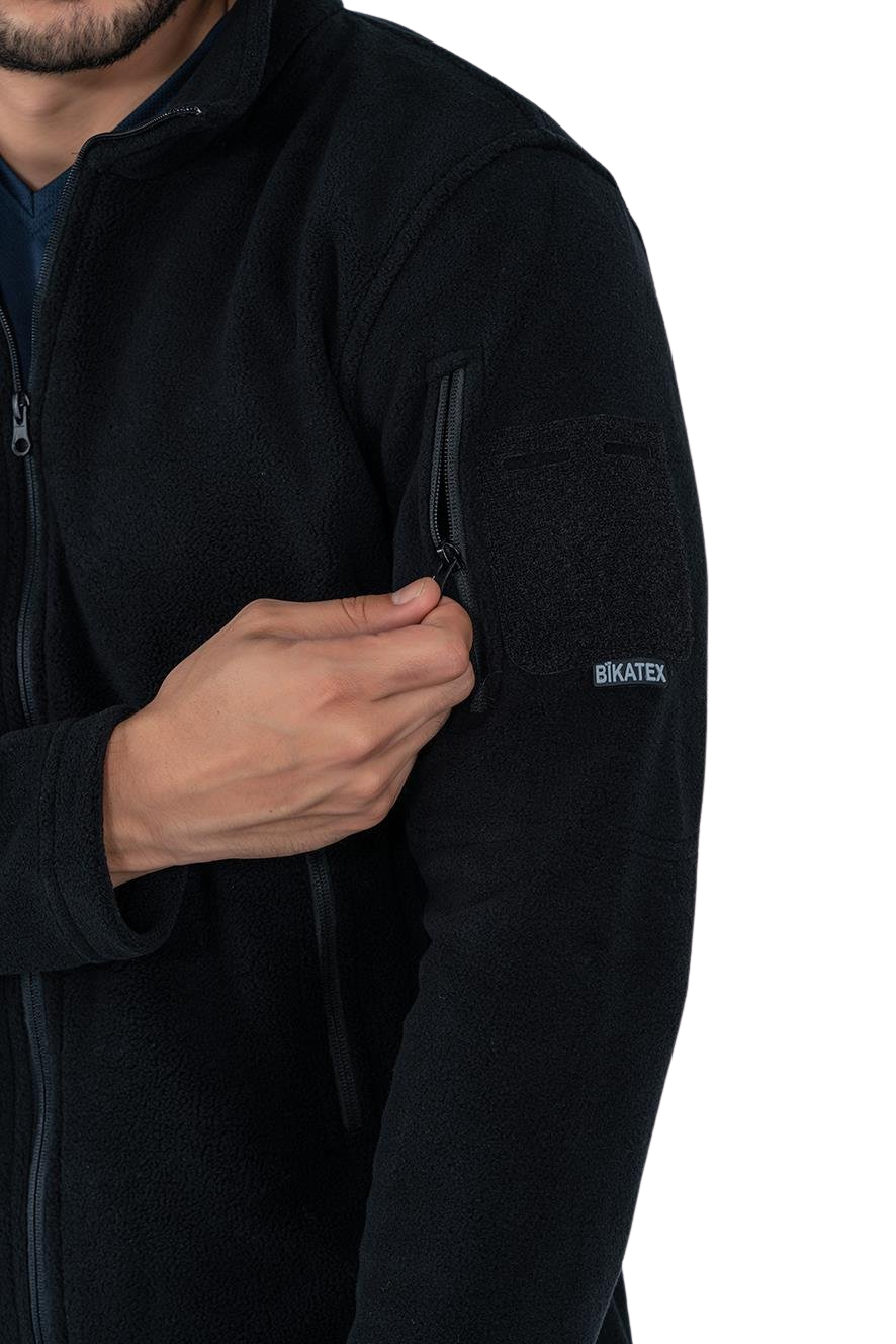 Bikatex Polar Ceket - Siyah