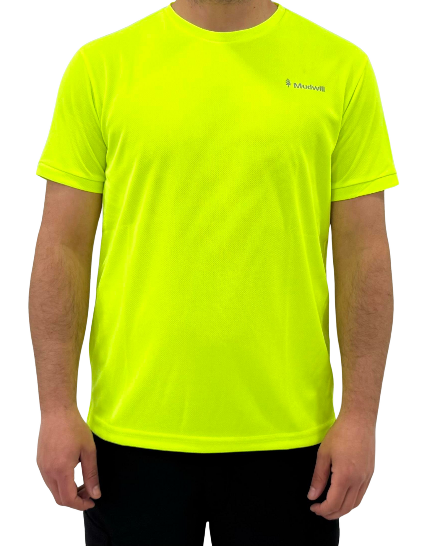 Mudwill Quickdry Spor T-Shirt - Neon Yeşil