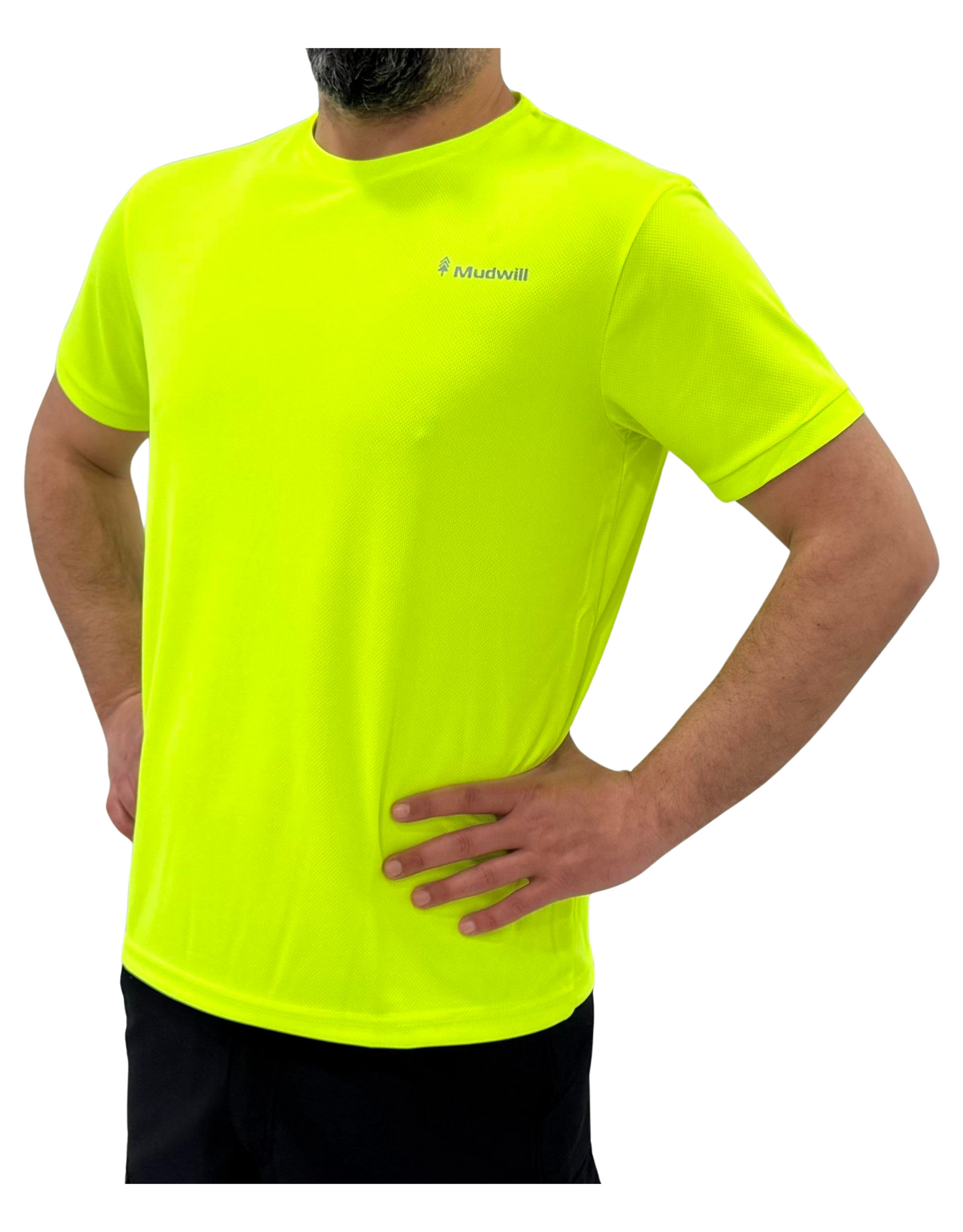 Mudwill Quickdry Spor T-Shirt - Neon Yeşil