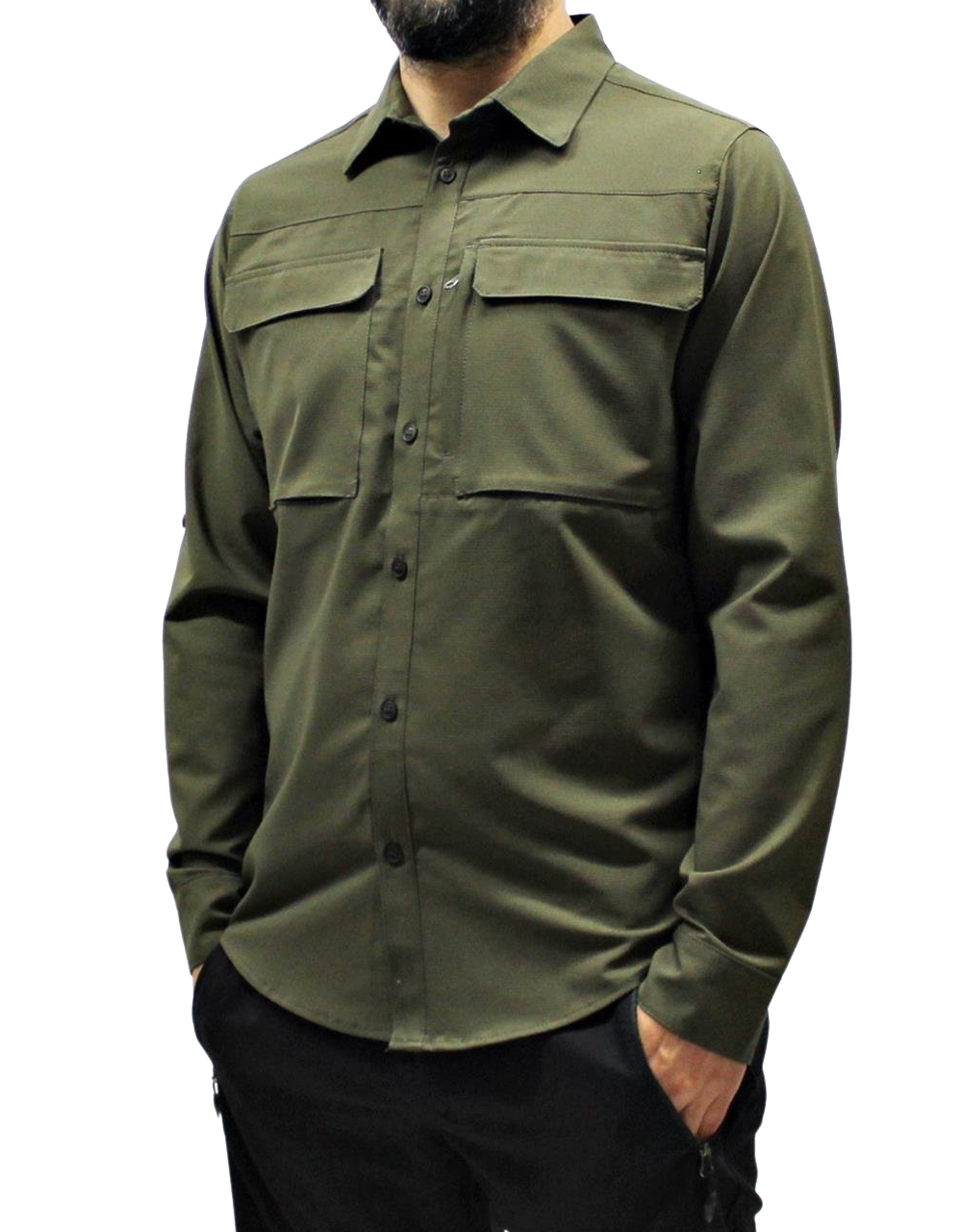 Mudwill Outdoor Likralı Gömlek - Haki