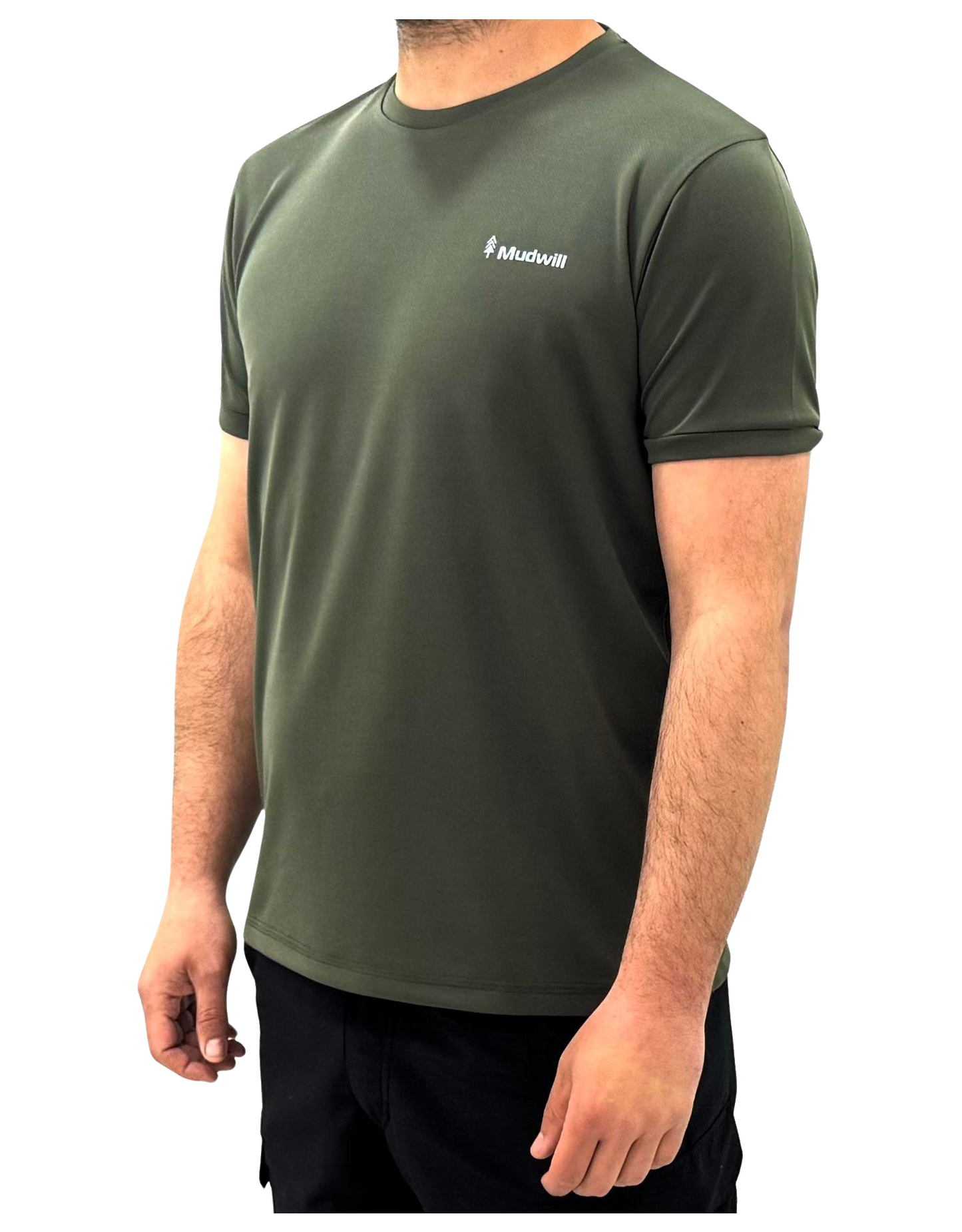 Mudwill Quickdry Spor T-Shirt - Haki