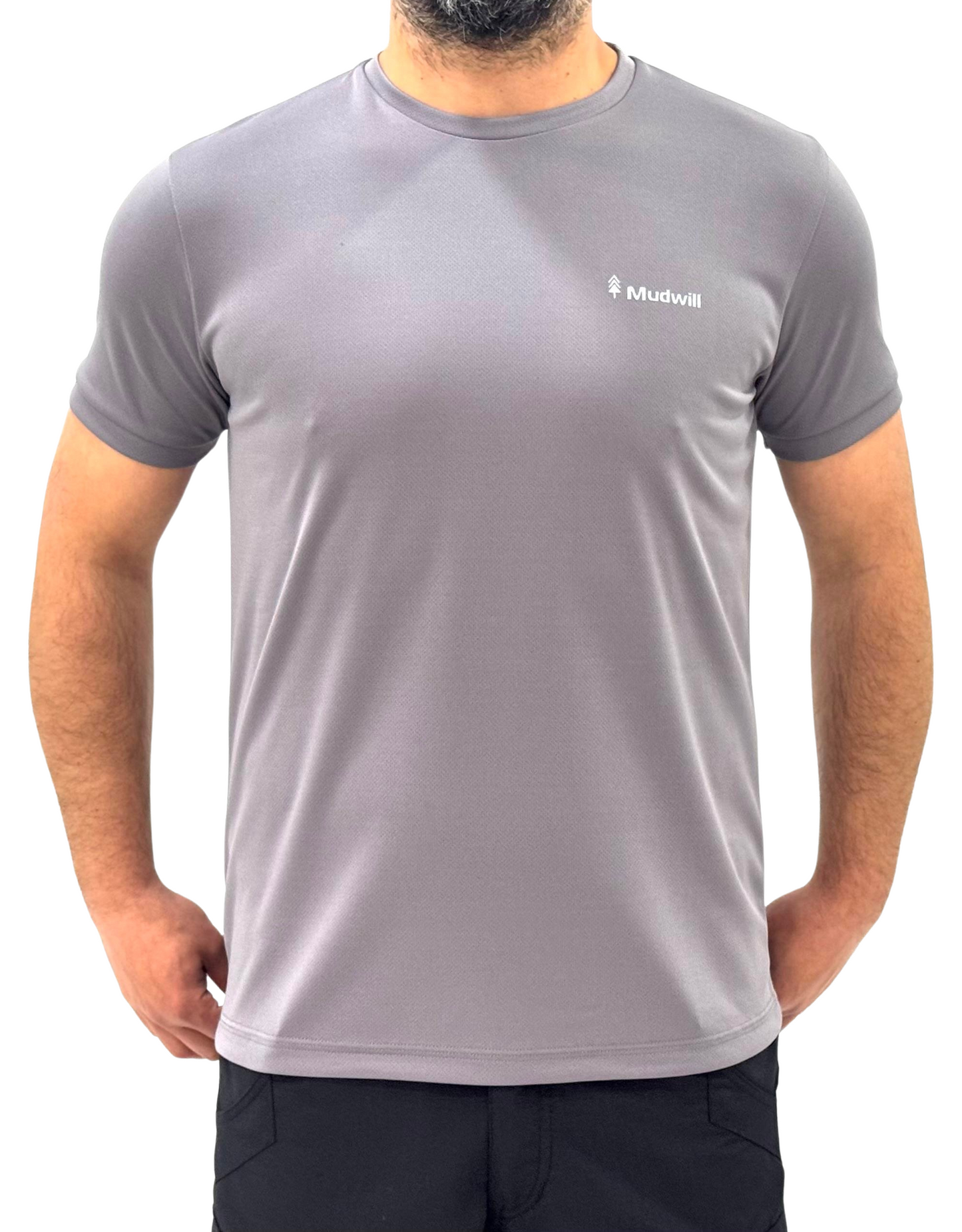 Mudwill Quickdry Spor T-Shirt - Gri