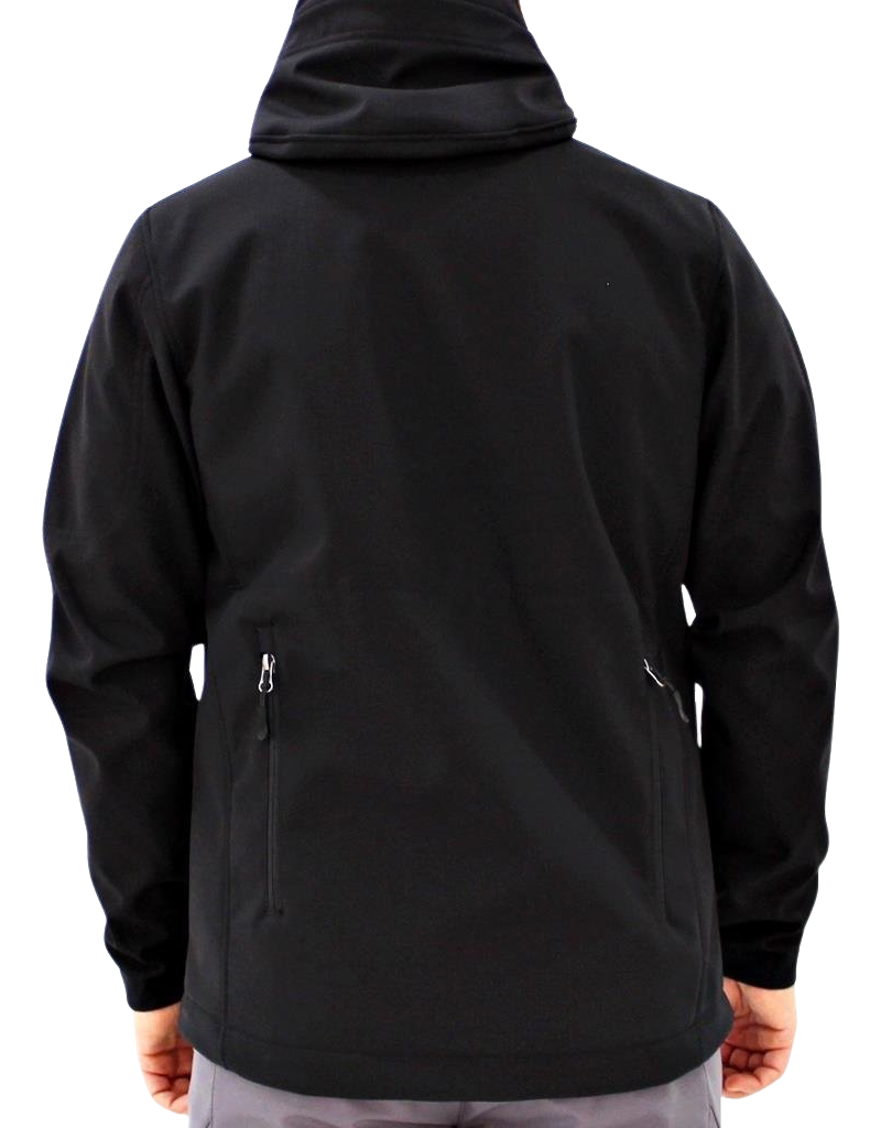 Mudwill Trail Softshell Mont Ceket – Siyah | Rüzgar Geçirmez & Suya Dayanıklı Outdoor Ceket