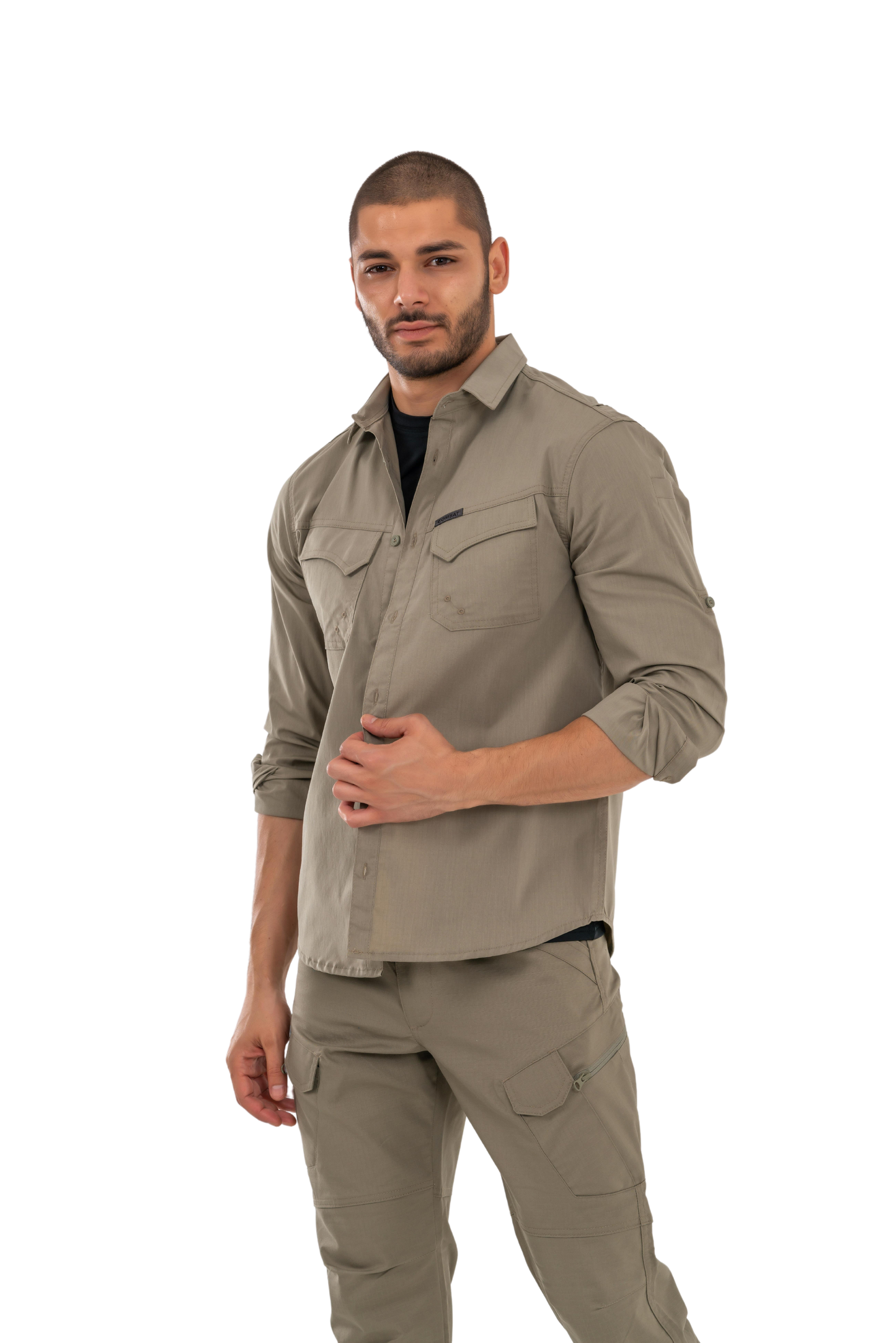 Combat Tactical Outdoor Gömlek - Gri