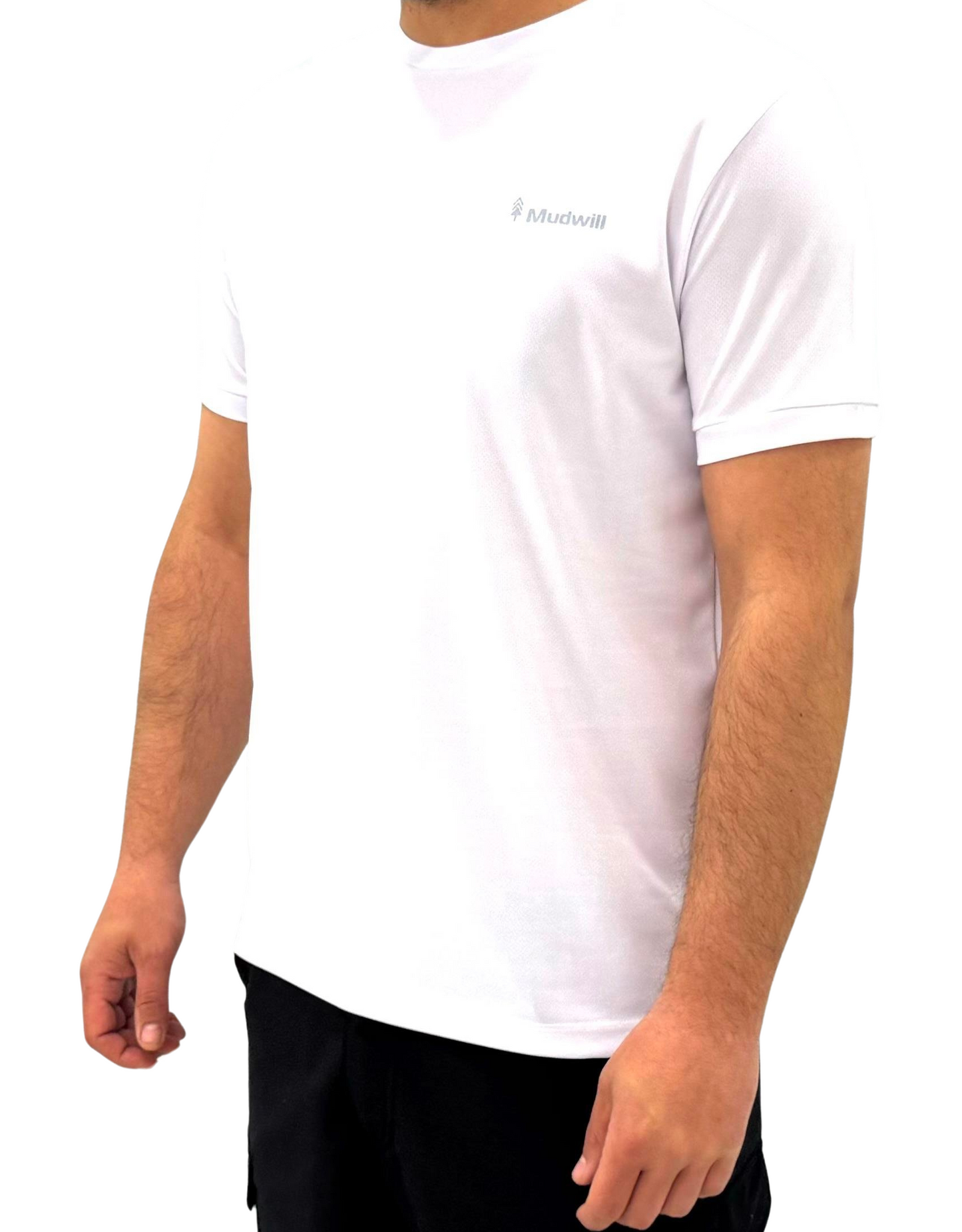Mudwill Quickdry Spor T-Shirt - Beyaz