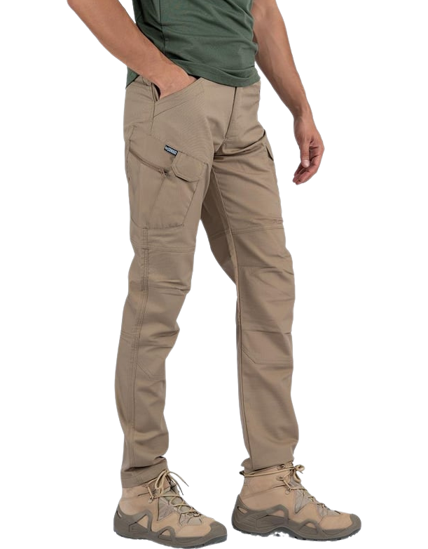 Combat Kargo Pantolon Ripstop - Bej