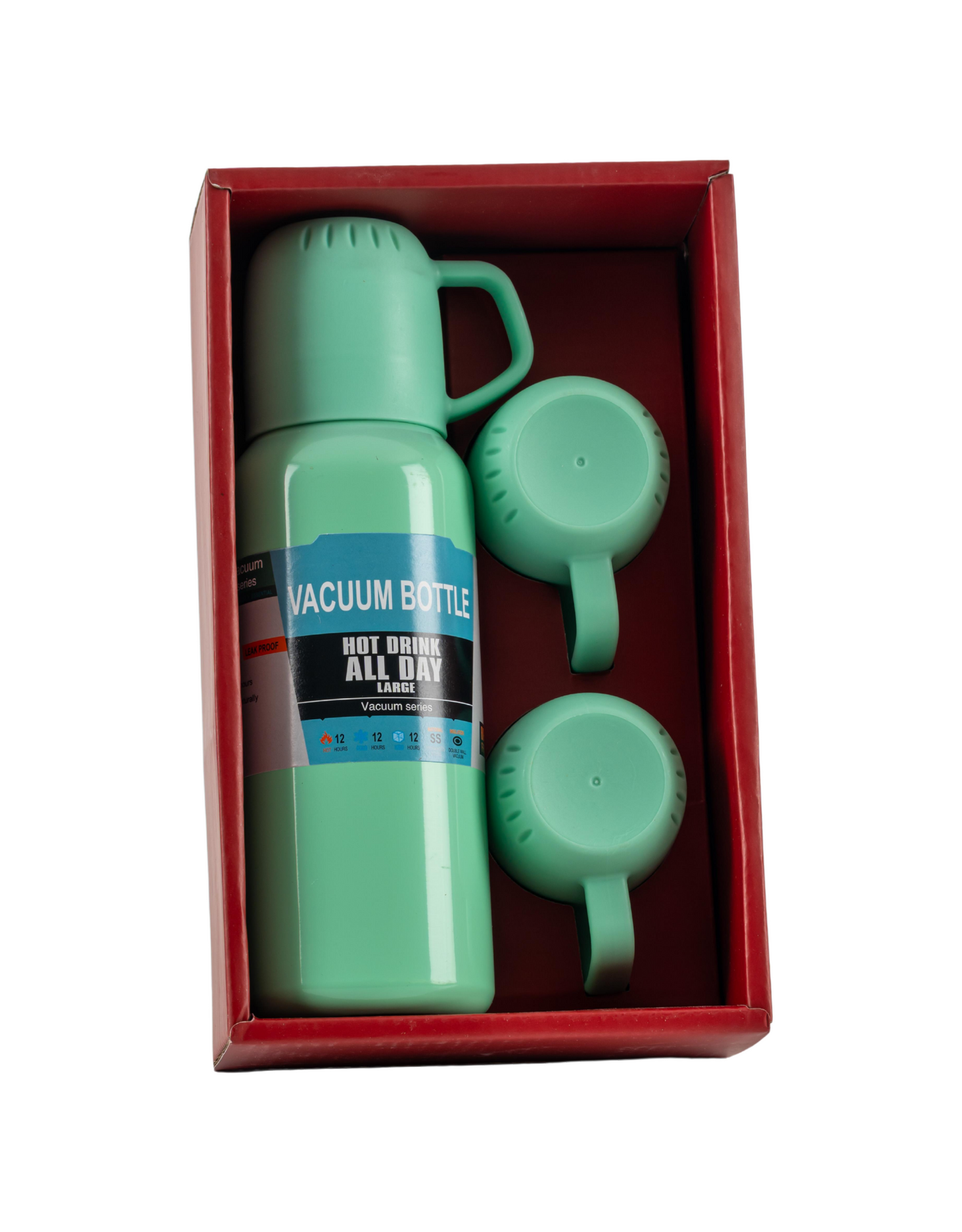 Çift Katmanlı Yalıtımlu Vakum Paslanmaz Çelik Termos - 500 Ml