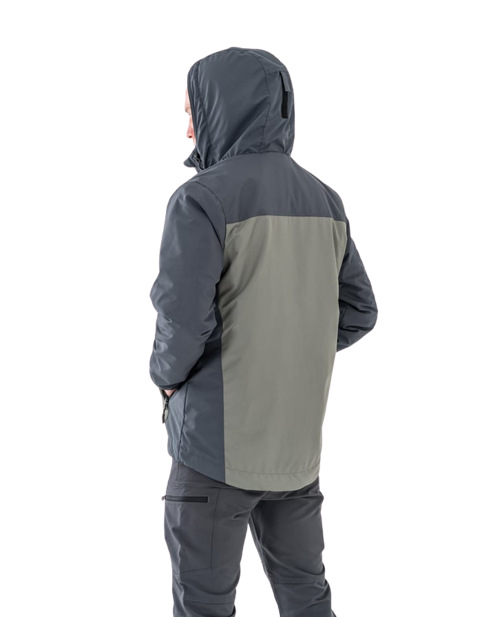Combat Kışlık Outdoor Mont - Antrasit Haki