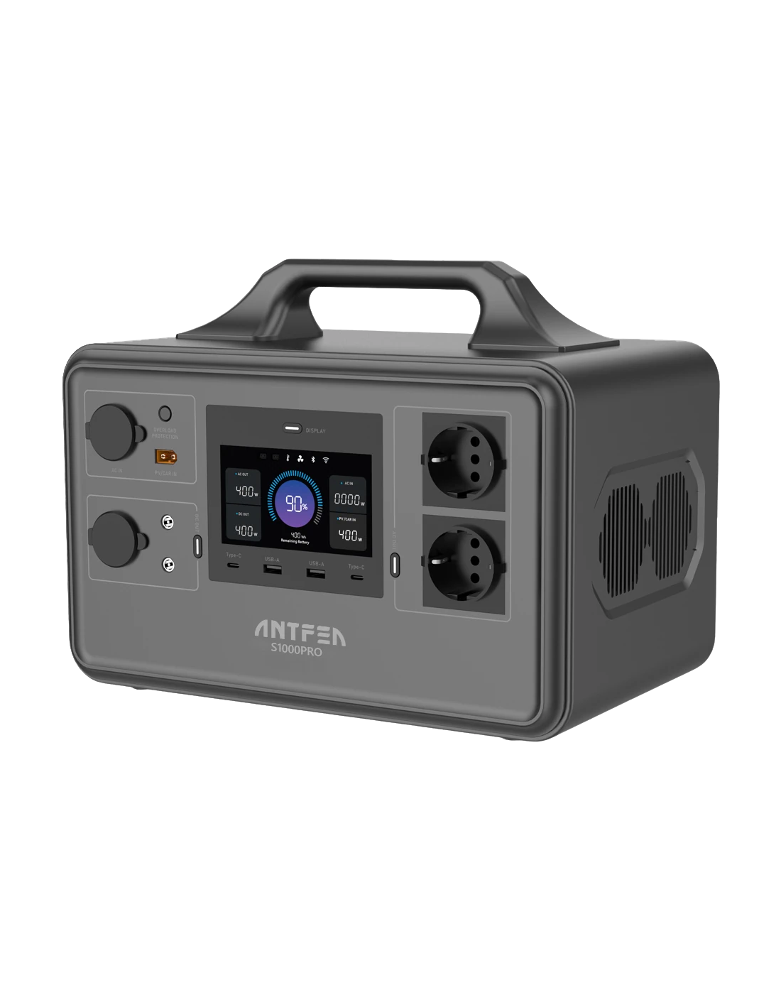 Antfea S1000Pro Taşınabilir Güç Kaynağı – 1200W | 1030Wh LiFePO₄ Batarya