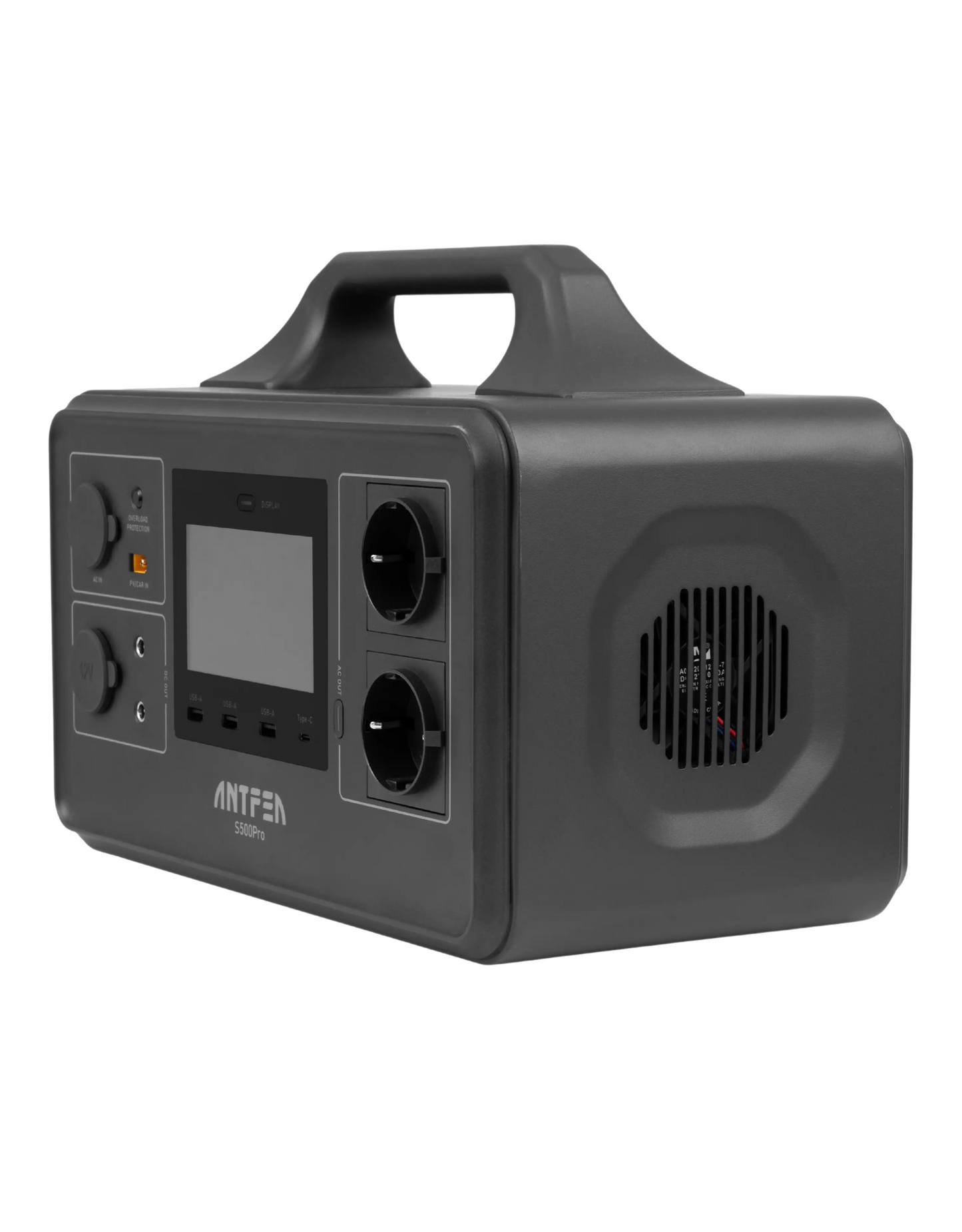 Antfea S500Pro Taşınabilir Güç Sistemi – 500W | 518Wh LiFePO₄ Batarya