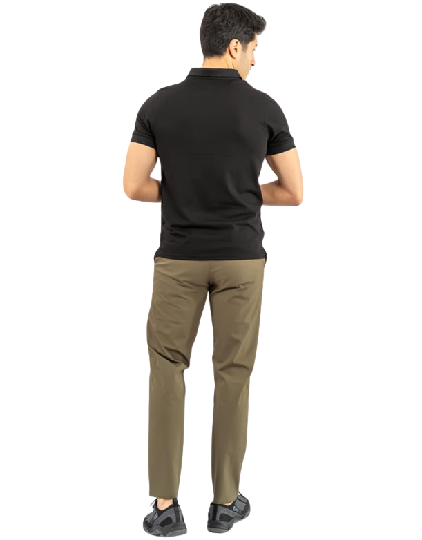 Combat Polo Yaka T-Shirt - Siyah