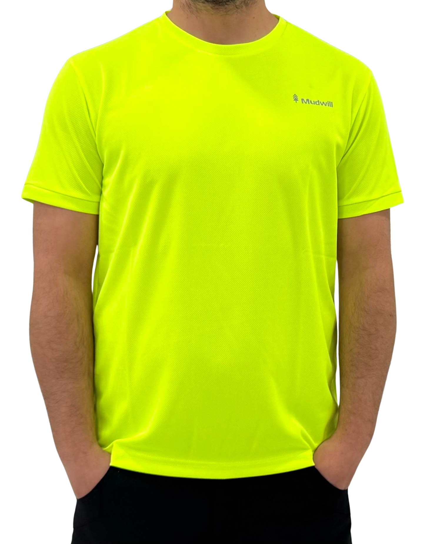Mudwill Quickdry Spor T-Shirt - Neon Yeşil