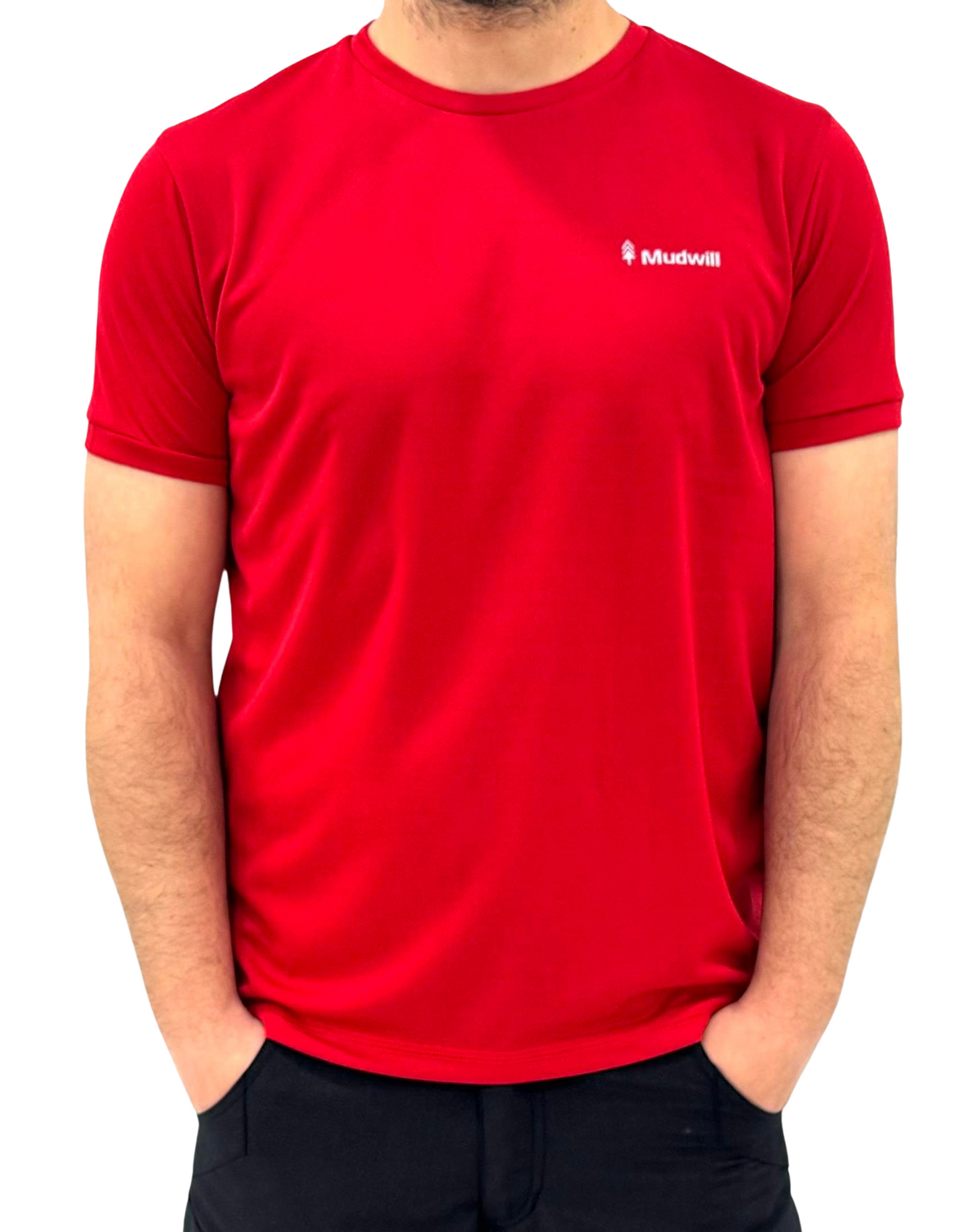 Mudwill Quickdry Spor T-Shirt - Kırmızı