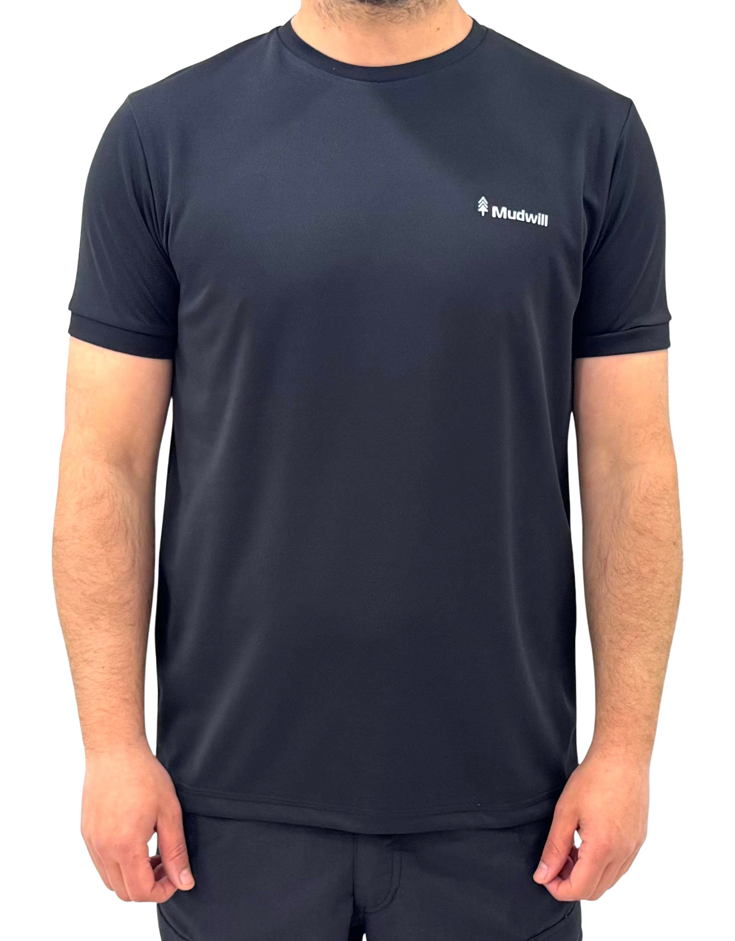 Mudwill Quickdry Spor T-Shirt - Siyah