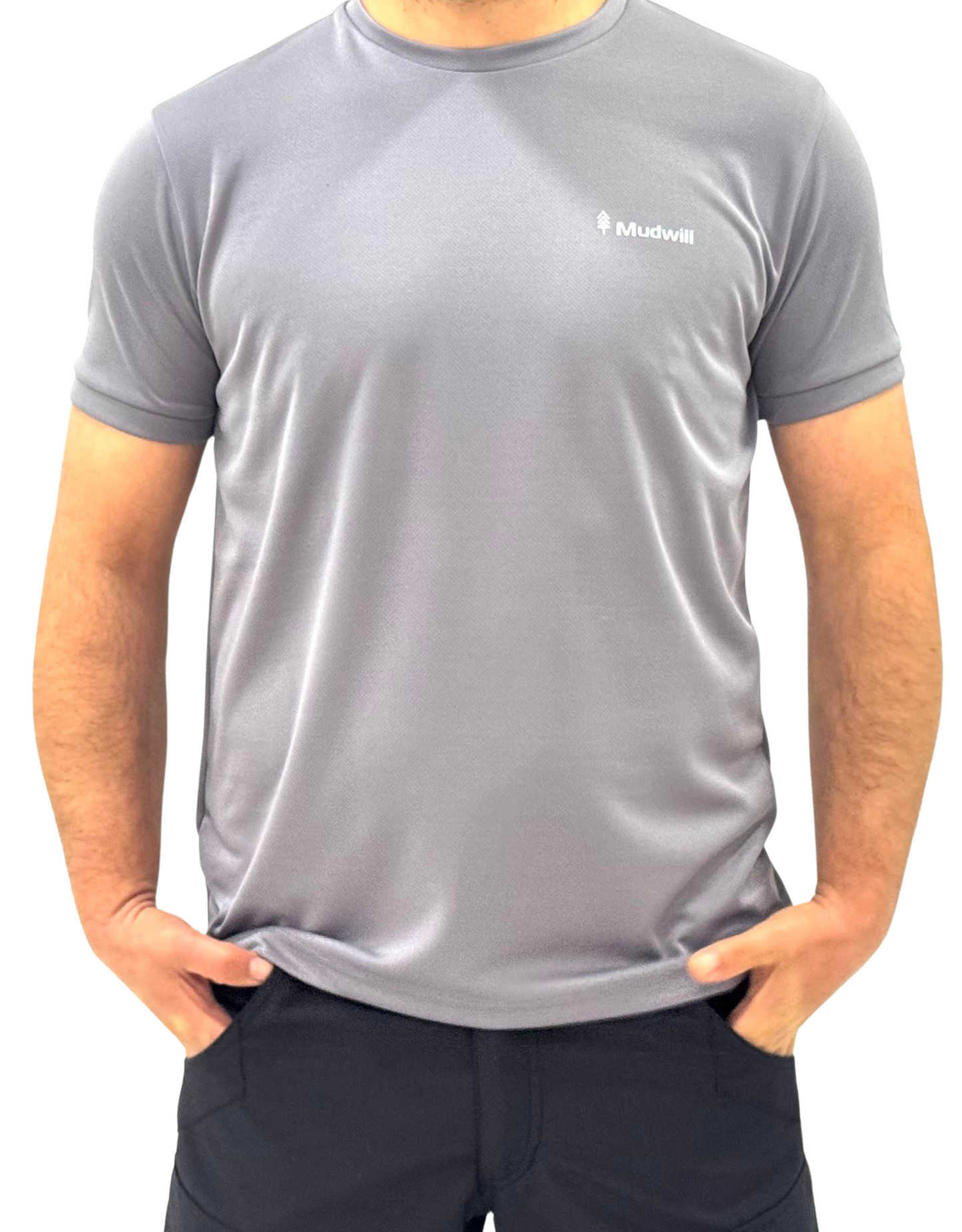 Mudwill Quickdry Spor T-Shirt - Gri