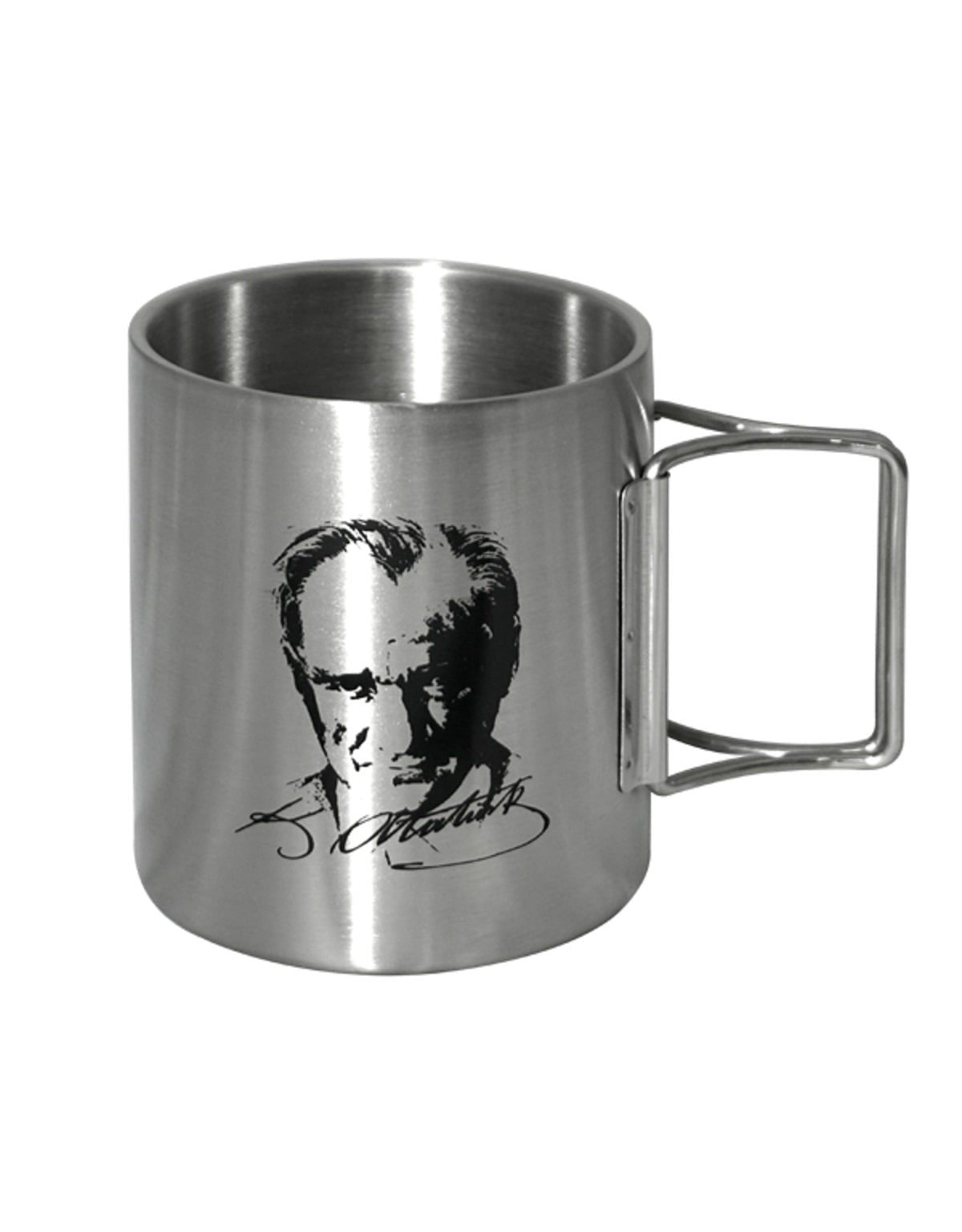 Orcamp Katlanır Saplı Çelik Kupa - Atatürk