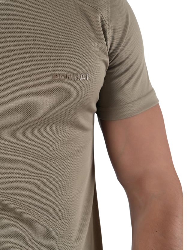 Combat Outdoor Sporcu T-Shirt - Bej
