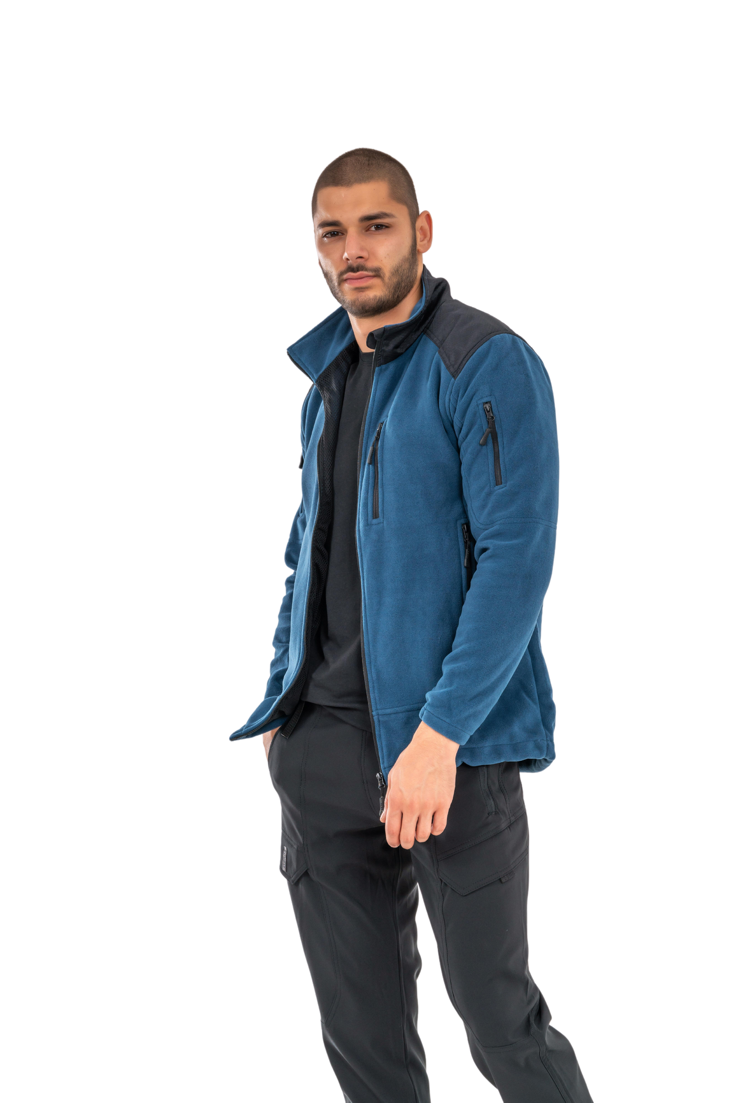 Combat Polar Ceket - İndigo
