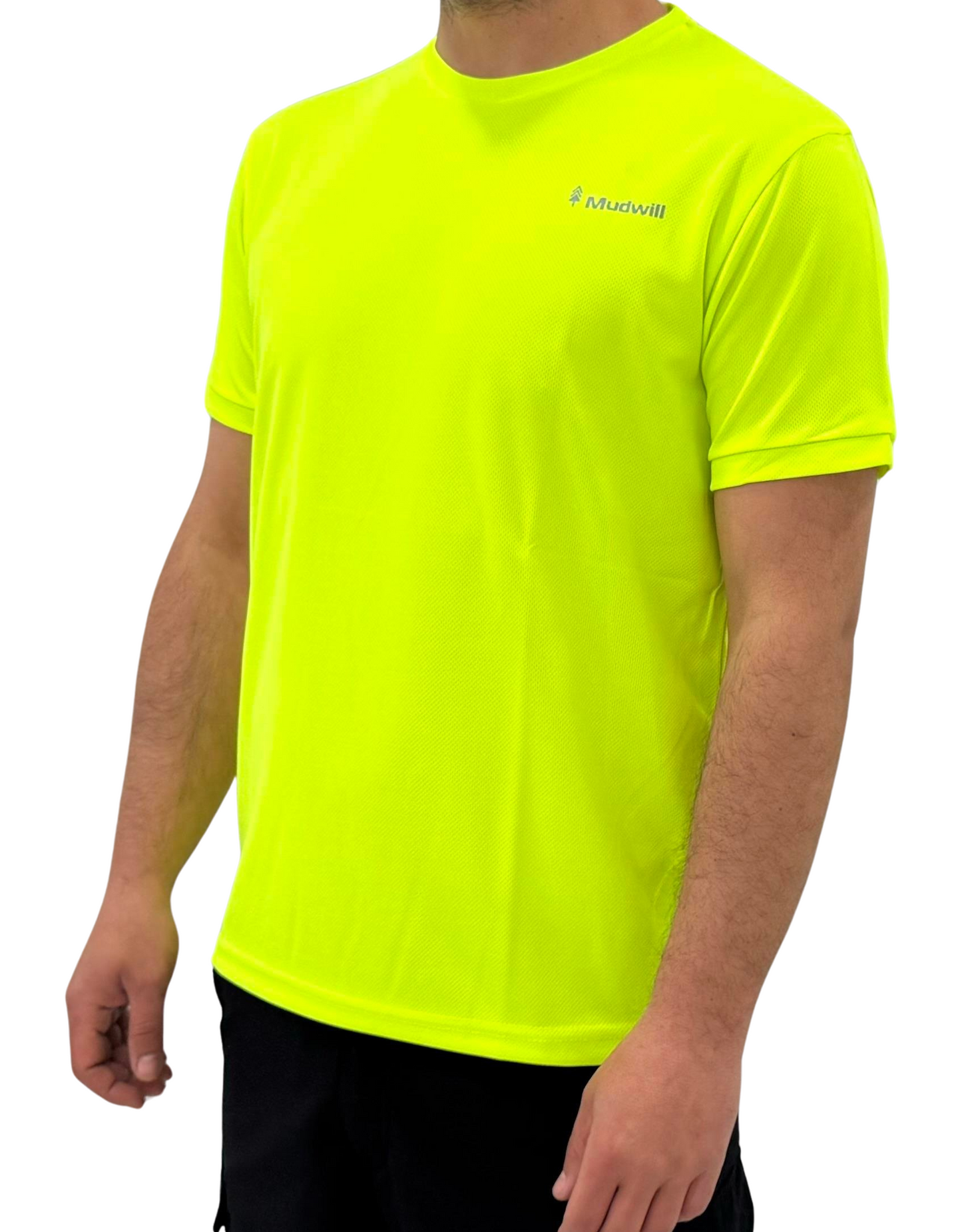 Mudwill Quickdry Spor T-Shirt - Neon Yeşil