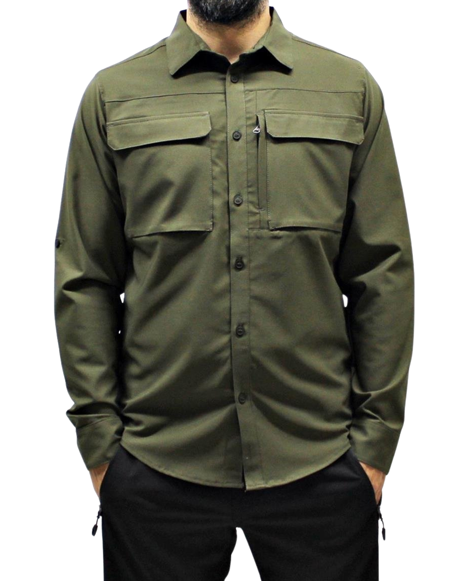 Mudwill Outdoor Likralı Gömlek - Haki