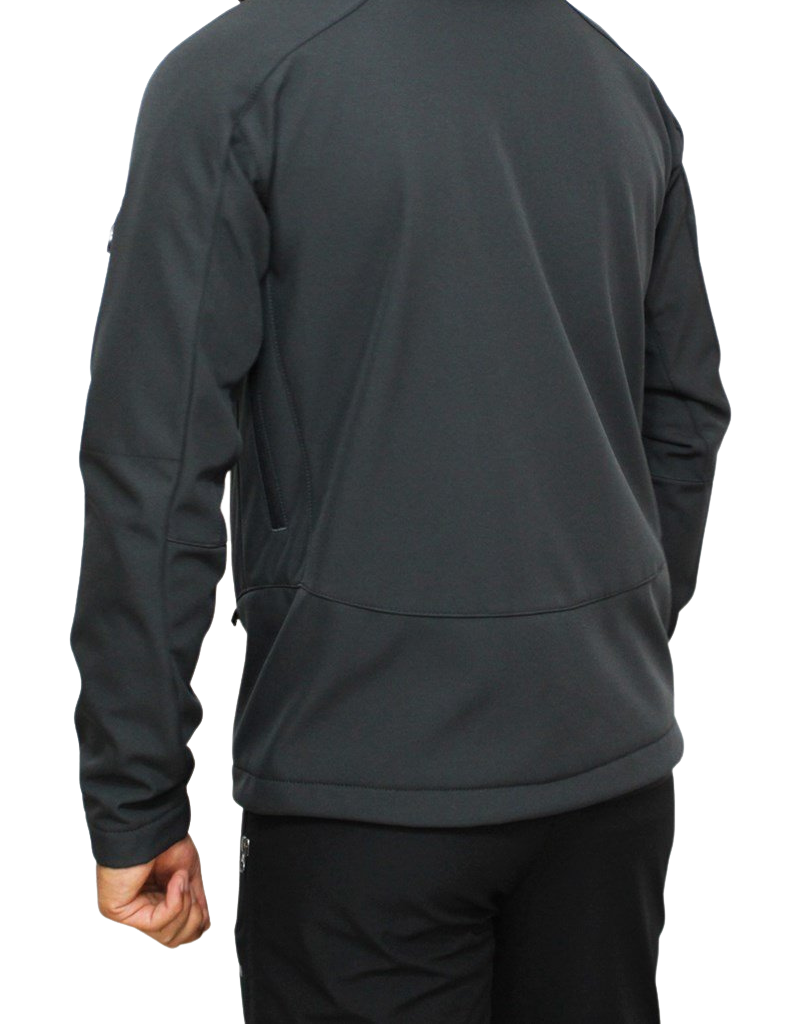 Mudwill Kapşonlu Softshell Mont Ceket – Antrasit | 10.000 mm Su Geçirmez & Rüzgar Koruma
