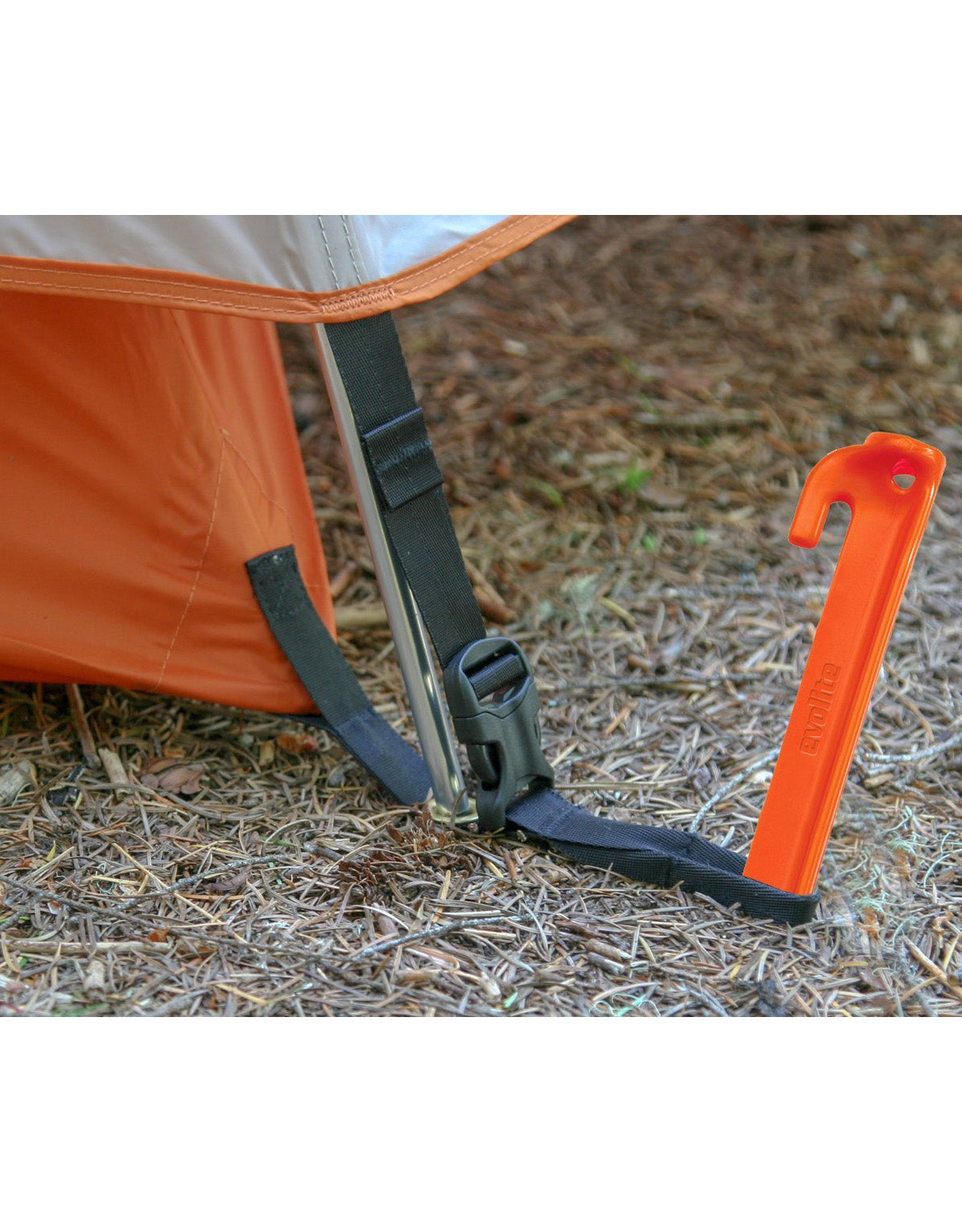 Evolite Arancio ABS Çadır Kazığı -23cm 6 Adet