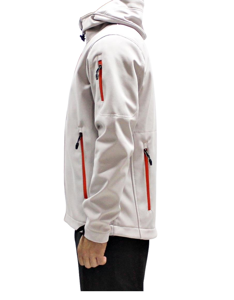 Mudwill Trail Softshell Mont Ceket – Açık Gri | Rüzgar Geçirmez & Suya Dayanıklı Outdoor Ceket