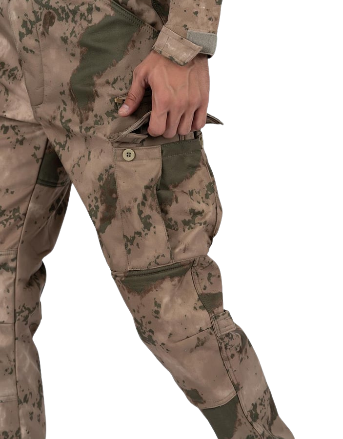 Combat Softshell Outdoor Pantolon - Kamuflaj
