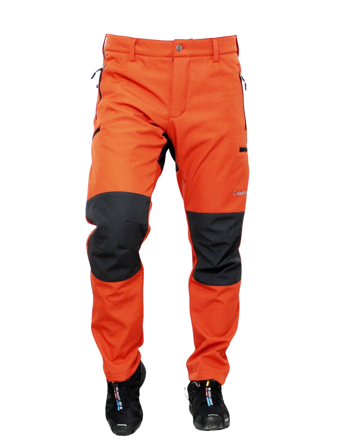 Mudwill Hiker500 Softshell Pantolon – Turuncu | Polar İç, Rüzgar & Hafif Su Dayanımı