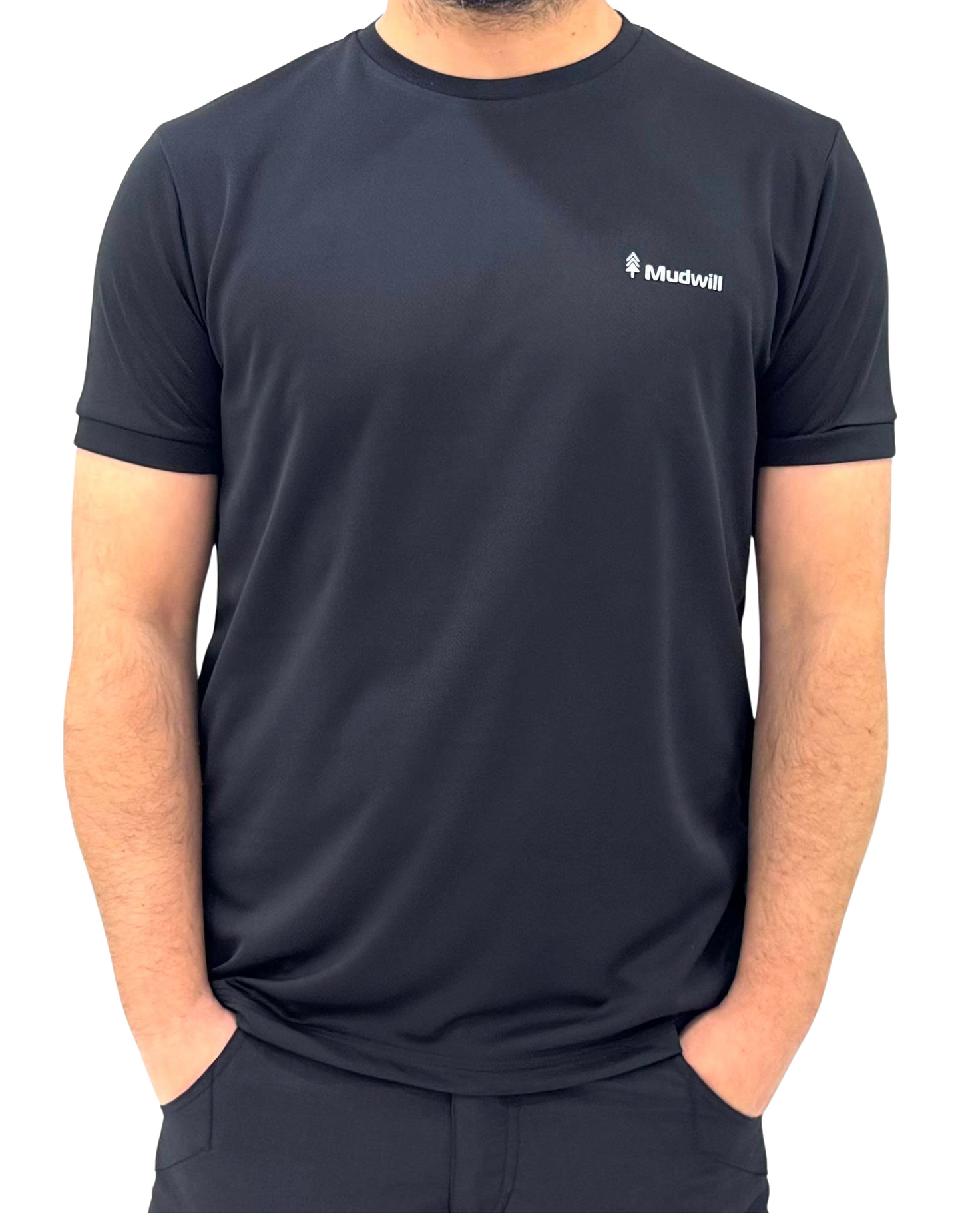 Mudwill Quickdry Spor T-Shirt - Siyah