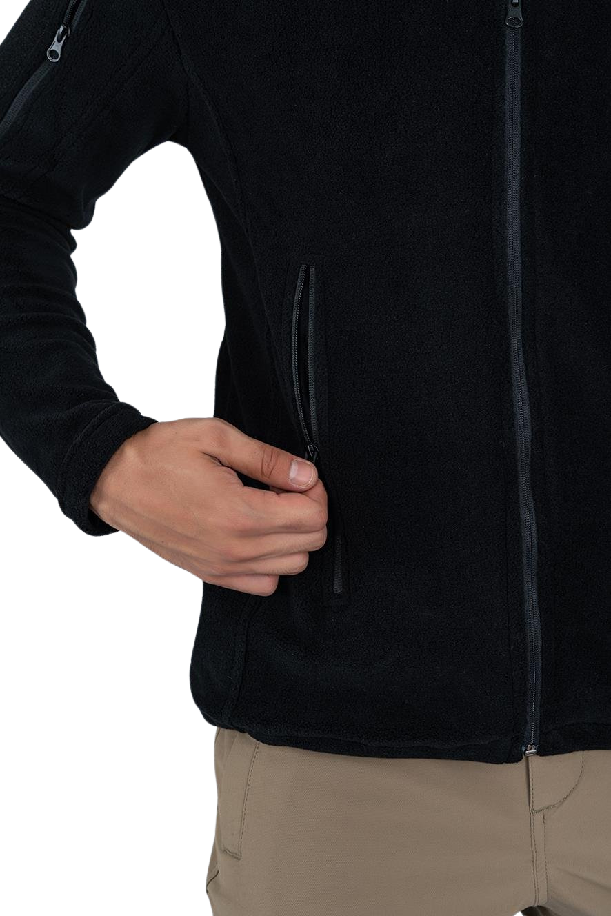 Bikatex Softshell Polar Ceket - Siyah