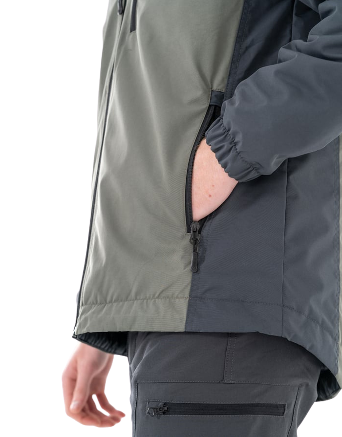 Combat Kışlık Outdoor Mont - Antrasit Haki