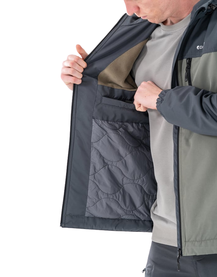 Combat Kışlık Outdoor Mont - Antrasit Haki