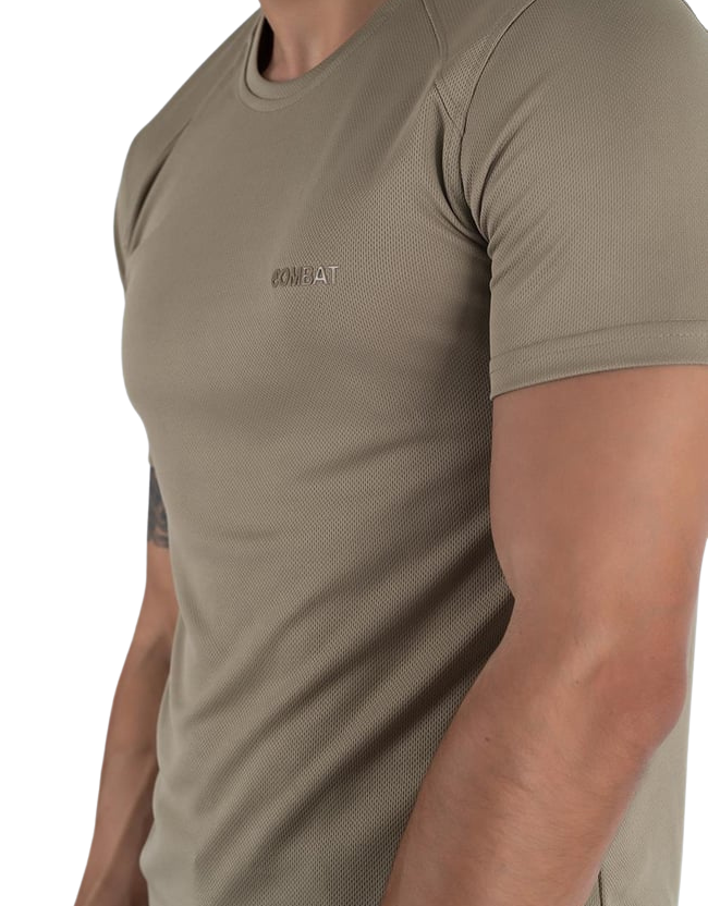 Combat Outdoor Sporcu T-Shirt - Bej