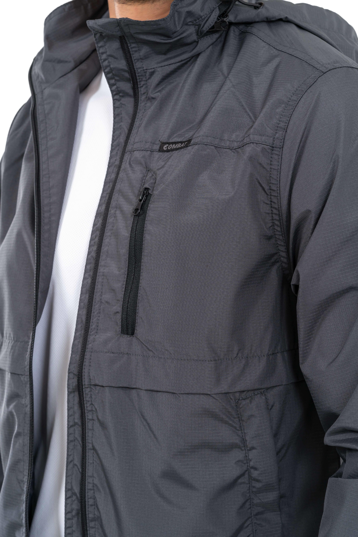 Combat Outdoor Mevsimlik Mont / Yağmurluk - Antrasit