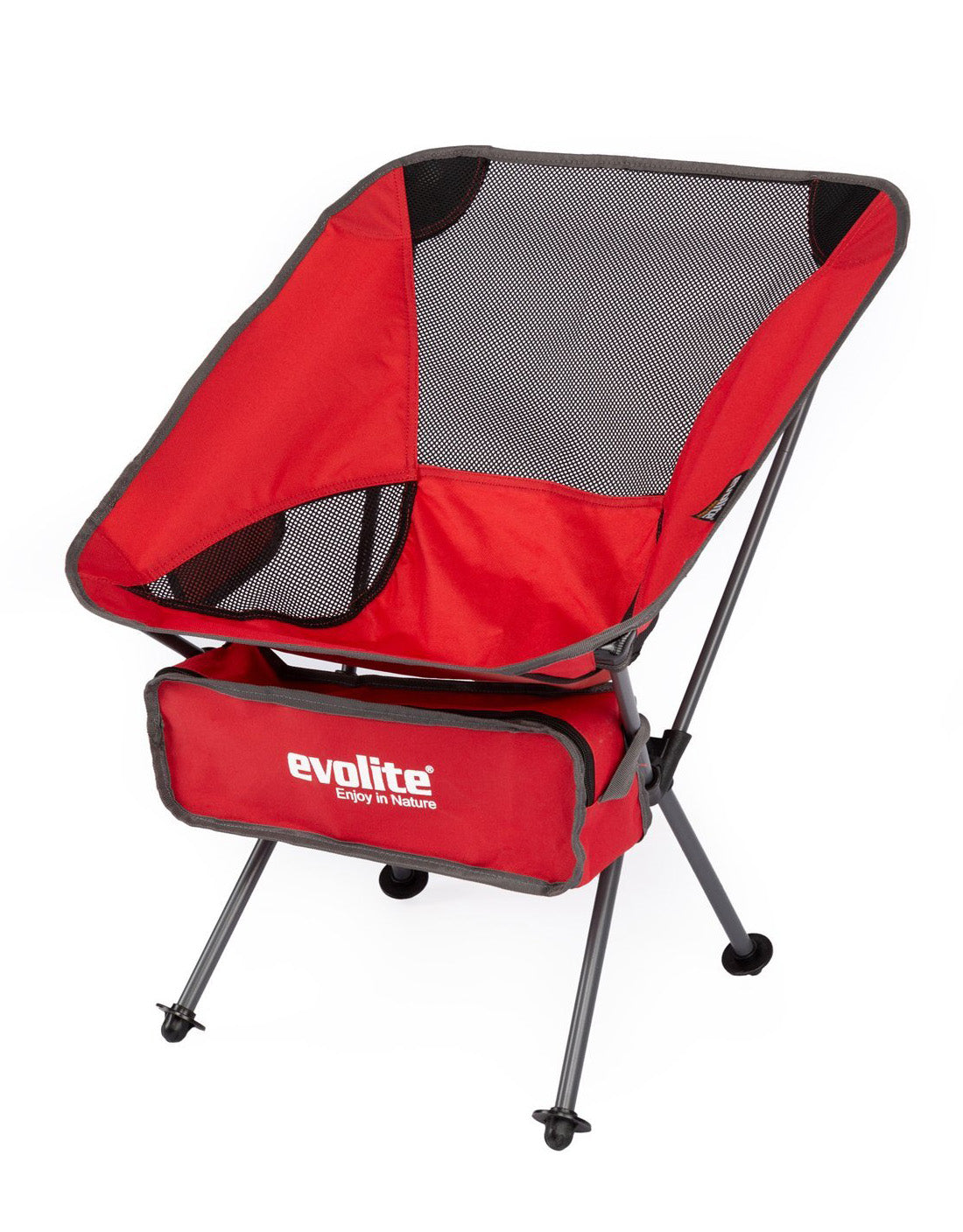 Evolite Mini Kamp Sandalyesi - Kırmızı