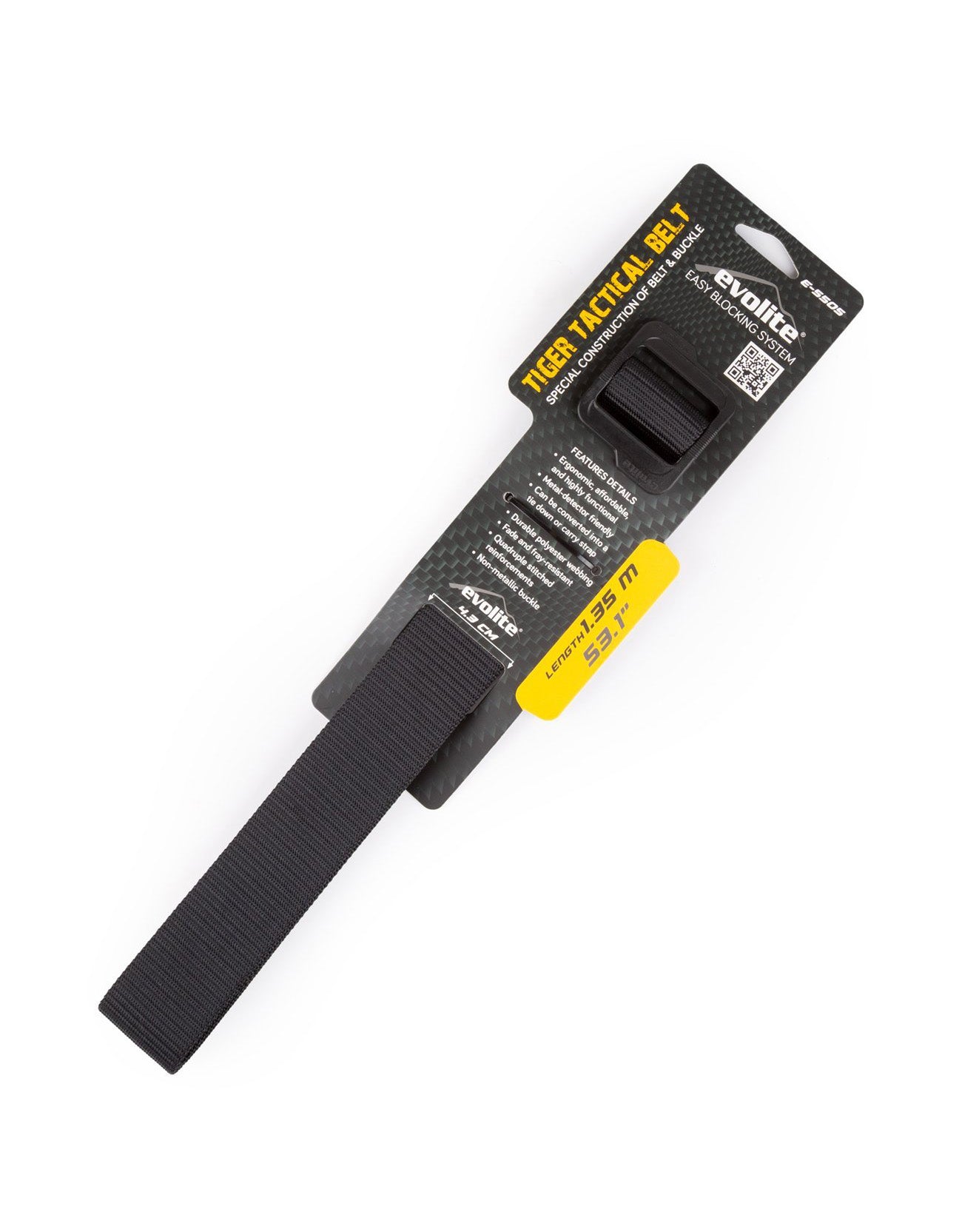 Evolite Tiger Tactical Kemer - Siyah