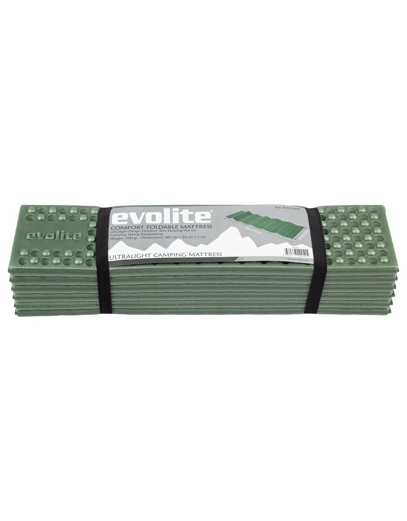 Evolite UltraLight Comfort Katlanır Mat - Haki