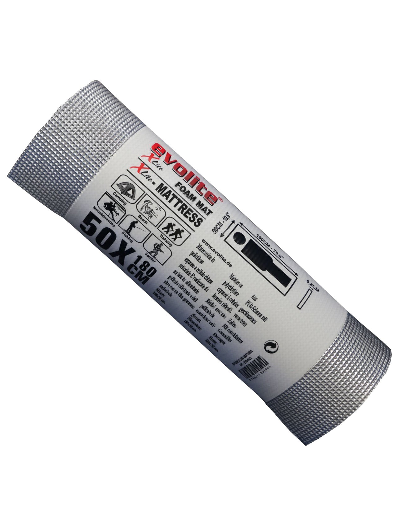 Evolite Xlite Foam Kamp Matı - 8 mm