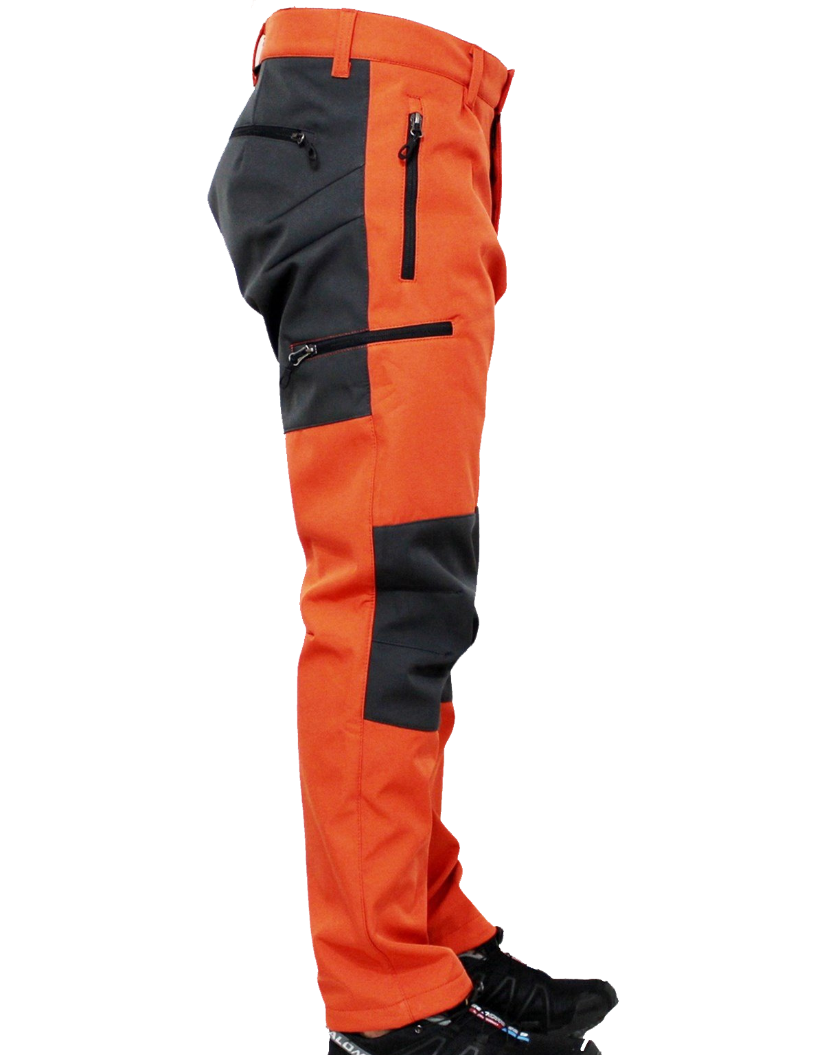Mudwill Hiker500 Softshell Pantolon – Turuncu | Polar İç, Rüzgar & Hafif Su Dayanımı