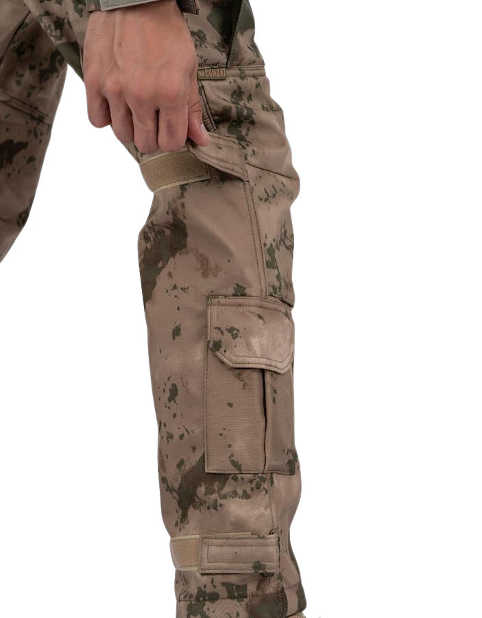Combat Softshell Outdoor Pantolon - Kamuflaj