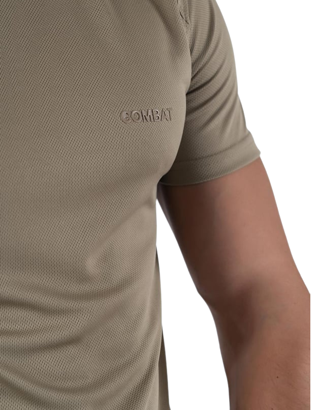 Combat Outdoor Sporcu T-Shirt - Bej