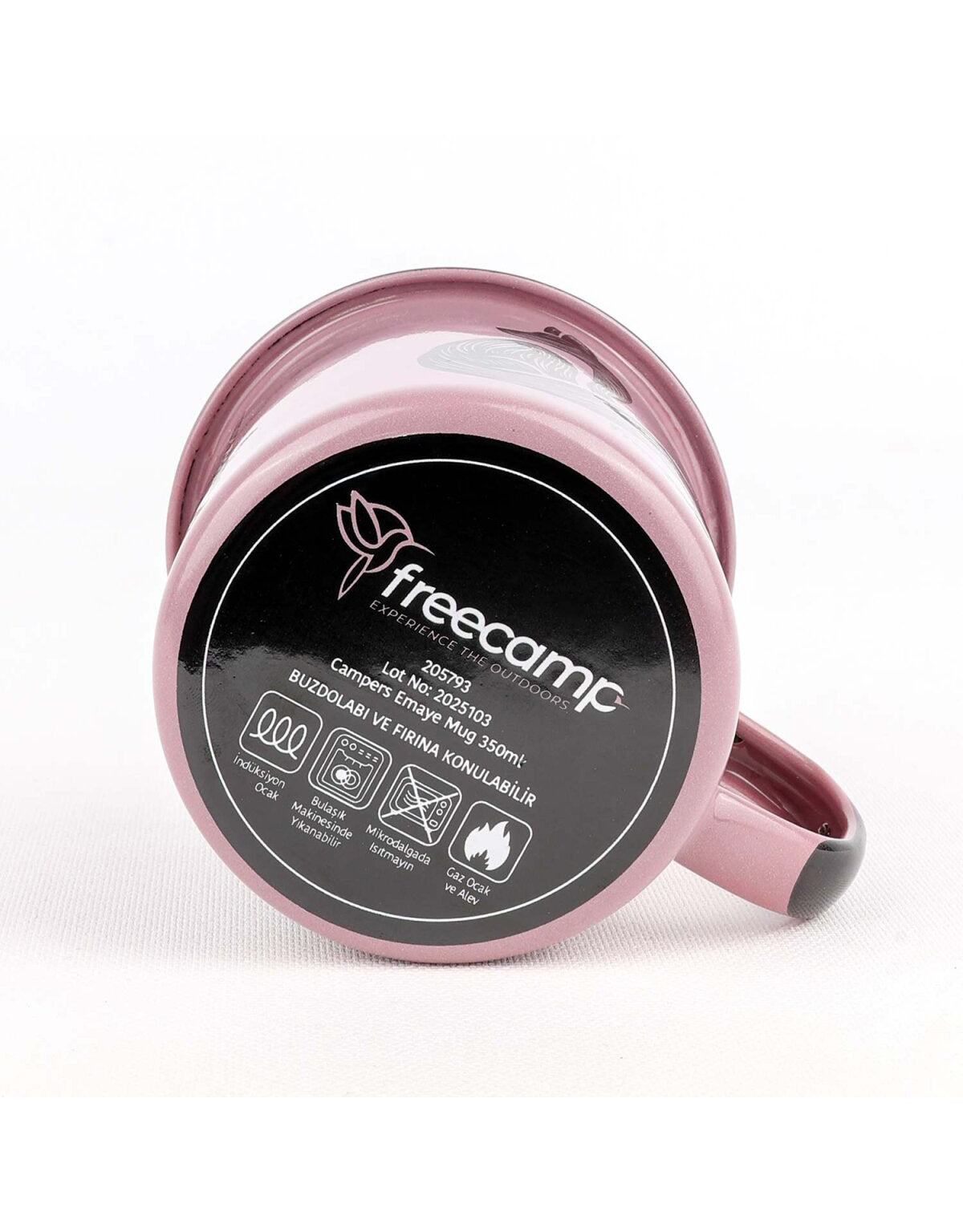 FreeCamp Emaye Kupa 350ml - Lila